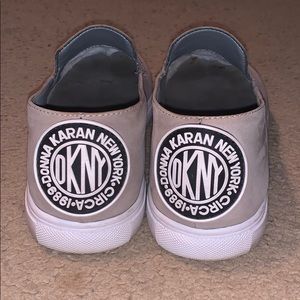 DKNY slip on shoes.